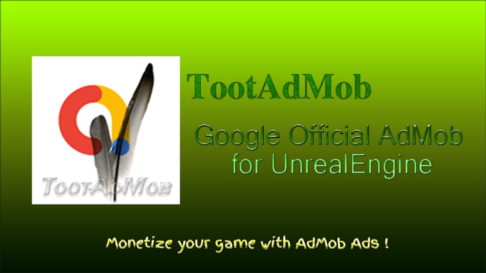 img of TootAdMob UnrealEngine Plugin Document